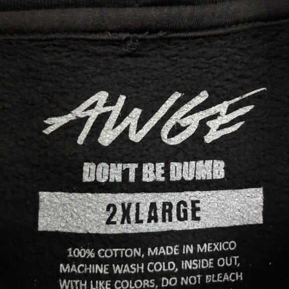 ASAP Rocky x AWGE American Sabotage BV Rolling Loud Hoodie Size 2XL - Picture 4 of 5